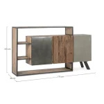 Komoda 3A MANCHESTER je eleganten kos pohištva, ki popestri vaš prostor. Njen poseben dizajn vas bo navdušil, saj prinese vašemu prostoru eleganco in