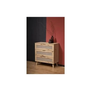 Komoda BORAJA 2 . Komoda BORAJA 2, je eleganten kos pohištva, ki popestri vaš prostor. Njen poseben dizajn vas bo navdušil, saj prinese vašemu prostoru