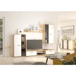 Komoda CARMEN 4 . Uporabna in praktična komoda CARMEN 4. Primerna je za dnevne sobe in jedilnice. Narejena je iz laminirane plošče debeline 15 mm. Ima