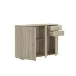 Komoda ICE 1 . Uporabna in praktična komoda ICE 1. je eleganten kos pohištva,ki popestri vaš prostor s svojo eleganco in prefinjenostjo. Primerna je za vsak