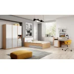 Komoda IRE 2 . Praktična komoda IRE 2 je eleganten kos pohištva, ki popestri vaš prostor. Njen poseben dizajn vas bo navdušil, saj prinese vašemu prostoru