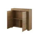 Komoda KYS 120 je elegantan komad namještaja koji uljepšava vaš prostor. Njegov poseban dizajn će vas impresionirati jer u vaš prostor unosi eleganciju i