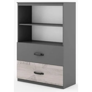 Komoda MAJA . Komoda MAJA je primerna za v vsak prostor. Ima nežno barvo, ki se prilega h vsakemu pohištvu. Material: - Laminirana plošča - ABS robovi