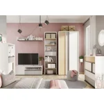 Komoda MELI, je eleganten kos pohištva, ki popestri vaš prostor. Njen poseben dizajn vas bo navdušil, saj prinese vašemu prostoru eleganco in prefinjenost.