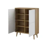 Elementi iz zbirke MORI je eleganten kos pohištva, ki popestri vaš prostor. Njen poseben dizajn vas bo navdušil, saj prinese vašemu prostoru eleganco in