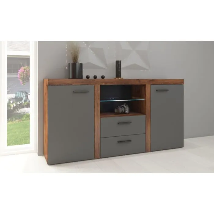 Komoda RUBA 5 . Komoda RUBA je eleganten kos pohištva,ki popestri vaš prostor s svojo eleganco in prefinjenostjo. Izdelana je iz kakovostne lahke betonske