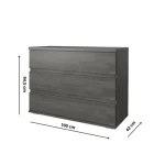 Komoda TIFANY 2 je eleganten kos pohištva, ki popestri vaš prostor. Njen poseben dizajn vas bo navdušil, saj prinese vašemu prostoru eleganco in