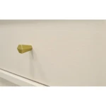 Komoda TOMI 1 . Komoda TOMI je prava izbira za sodobne in elegantne prostore. Narejena iz kakovostne laminirane plošče debeline 16 mm, zagotavlja trdnost in