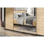 Kompletna spalnica KVIN . Kompletna spalnica KVIN je narejena iz kvalitetne laminirane plošče s ABS robovi. V ceni je vključena 1 x postelja (postelja ima