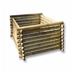 KOMPOSTNIK 125X125X75 CM, IZ POLOBLI SMREKA, TIP 910 - slika 6