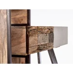 Konzola 2C-1C MANCHESTER . Konzola 2C-1C MANCHESTER je eleganten kos pohištva, ki popestri vaš prostor. Njen poseben dizajn vas bo navdušil, saj prinese