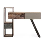 Konzola 2C-1C MANCHESTER . Konzola 2C-1C MANCHESTER je eleganten kos pohištva, ki popestri vaš prostor. Njen poseben dizajn vas bo navdušil, saj prinese