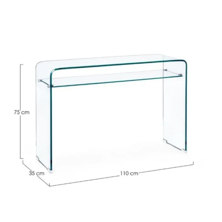 Konzola 2P IRIDE 110X35 . Konzola 2P IRIDE 110x35, je eleganten kos pohištva, ki popestri vaš prostor. Njen poseben dizajn vas bo navdušil, saj prinese