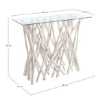Konzola C-VT SAHEL . Konzola C-VT SAHEL je eleganten kos pohištva, ki popestri vaš prostor. Njen poseben dizajn vas bo navdušil, saj prinese vašemu