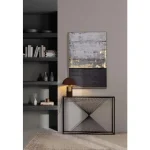 Konzola ESPIRAL 107X30 . Konzola ESPIRAL 107X30 je eleganten kos pohištva, ki popestri vaš prostor. Njen poseben dizajn vas bo navdušil, saj prinese vašemu