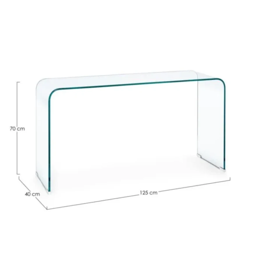 Konzola IRIDE 125X40 . Konzola IRIDE je eleganten kos pohištva, ki popestri vaš prostor. Njen poseben dizajn vas bo navdušil, saj prinese vašemu prostoru