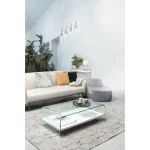 Konzola LINE WOOD bela 110X35 . Konzola LINE WOOD je eleganten kos pohištva, ki popestri vaš prostor. Njen poseben dizajn vas bo navdušil, saj prinese