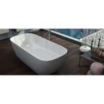 KOPALNA KAD SAMOSTOJEČA KOLPA SAN GLORIA-FS 180X80 BELA ODL. GARN. UP&DOWN SISTEM - slika 4