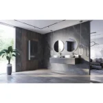 Kopalniška omarica PIRAMIDA je narejena iz odpornega laminata, ki ne bo vpil vlago in čez iam premaz kateri bo pomagal, da niso vidni prstni odtisi. Odpira