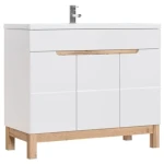 Kopalniški blok ALI 100 . Kopalniški blok ALI 100 je odlične kvalitete, narejen iz kakovostnih materialov, laminirane plošče debeline 16mm. Vsebuje