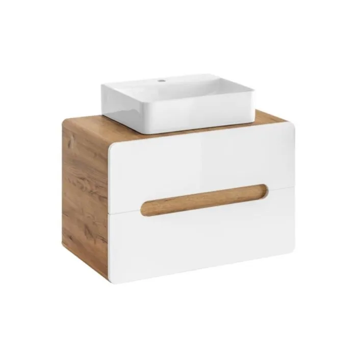 Kopalniški blok BUBA Kopalniški blok BUBA . Kopalniški blok BUBA je odlične kvalitete, narejen iz kakovostnih materialov. Vsebuje LED ogledalo, umivalnik, omarico pod