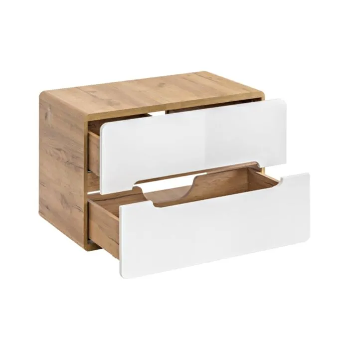 Kopalniški blok BUBA Kopalniški blok BUBA . Kopalniški blok BUBA je odlične kvalitete, narejen iz kakovostnih materialov. Vsebuje LED ogledalo, umivalnik, omarico pod