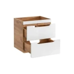 Kopalniški blok BUBA 60 . Kopalniški blok BUBA 60 je odlične kvalitete, narejen iz kakovostnih materialov. Vsebuje LED ogledalo, umivalnik, omarico pod