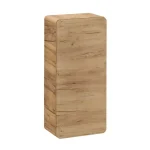 Kopalniški blok BUBA 80 hrast . Kopalniški blok BUBA 80 hrast je odlične kvalitete, narejen iz kakovostnih materialov. Vsebuje LED ogledalo, umivalnik,