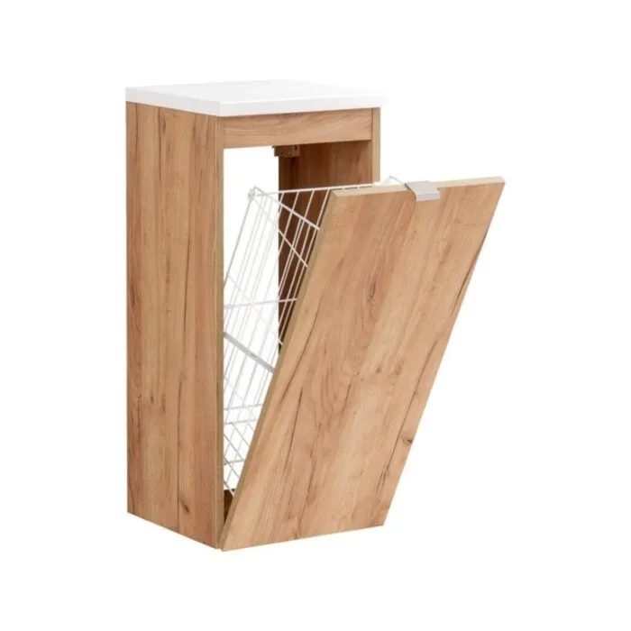 Kopalniški blok CAP80 hrast Kopalniški blok CAP80 hrast . Kopalniški blok CAP80 je odlične kvalitete, narejen iz odličnih materialov.Vsebuje umivalnik, omarico pod umivalnikom, omaro