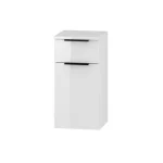 Kopalniški blok CINTIA 2 . Osvežite svojo kopalnico z kopalniškim blokom CINTIA 2. Kopalniški blok je sestavljen iz ogledala, dveh malih visečih omaric,