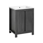 Kopalniški blok CLASA60 . Kopalniški blok CLASA60 je odlične kvalitete, narejen iz kakovostnih materialov. Vsebuje umivalnik, omarico pod umivalnikom,