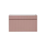 Kopalniški blok ROZY 120 . Kopalniški blok ROZY 120 je hkrati enostaven in eleganten. Nežno roza elementi s kombinacijo elementov v beli barvi je popolna