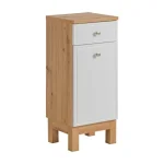 Kopalniški blok SAMSEA 120 . Kopalniški blok SAMSEA 120 je odlične kvalitete, narejen iz kakovostnih materialov. Vsebuje umivalnik, omarico pod umivalnikom,