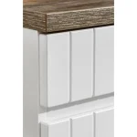 Kopalniški blok SUMMER 180 . Kopalniški blok SUMMER 180 je hkrati enostaven in eleganten, odlikujejo ga vertikalne žlebovi in integriran oprijem –