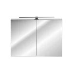 Kopalniški ogledalo AURORA 90 . Kopalniški ogledalo AURORA 90 je narejeno iz kvalitetne laminirane plošče. Ta kolekcija je posebna, ker uporablja