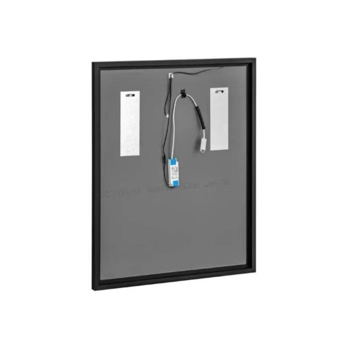 Kopalniško ogledalo ALEXA 80 Kopalniško ogledalo ALEXA 80 . Kopalniško ogledalo ALEXA 80 je narejeno iz kvalitetnih materialov in vsebuje črni okvir. Dimenzije: - V: 83 cm x G: 68 cm