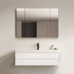 KOPANIŠKA OMARICA Z OGLEDALOM SAN TON 100 WH NAOMI - slika 6