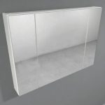 KOPANIŠKA OMARICA Z OGLEDALOM SAN TON 100 WH NAOMI - slika 7