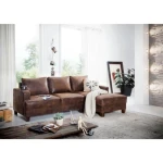 Kotna sedežna garnitura ALAJA . Kotna sedežna garnitura ALAJA je odlična garnitura po odlični ceni. Poseben dizajn, v videzu starinskega usnja kateri vas