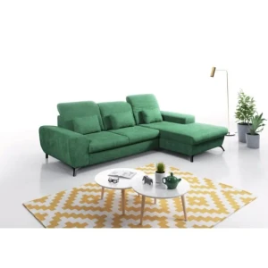 Kotna sedežna garnitura ATLAS . Kvalitetna, udobna in prostorna sedežna garnitura ATLAS se bo odlično prilegla vašemu prostoru. Narejena je iz kvalitetnih