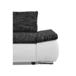 Kotna sedežna garnitura CARA . Kotna sedežna garnitura CARA je moderna in kvalitetno izdelana. Oblazinjena je z blagom v kombinaciji umetnega usnja. Je