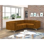 Kotna sedežna garnitura DALAS . Kotna sedežna garnitura DALAS je elegantnega videza kateri bo polepšal vsak prostor. Vzmetena je z valovitimi vzmetmi.