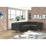 Kotna sedežna garnitura DALAS . Kotna sedežna garnitura DALAS je elegantnega videza kateri bo polepšal vsak prostor. Vzmetena je z valovitimi vzmetmi.