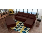 Kotna sedežna garnitura DANA . Kotna sedežna garnitura DANA je sedežna s stilom skandinavskega sloga. Dobavljiva v več barvah. Zraven sedežne prejmete