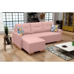 Kotna sedežna garnitura DAŠA . Kotna sedežna garnitura DAŠA je sedežna s stilom skandinavskega sloga. Dobavljiva v različnih barvah tkanine. Garnitura