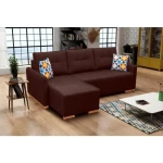 Kotna sedežna garnitura DAŠA . Kotna sedežna garnitura DAŠA je sedežna s stilom skandinavskega sloga. Dobavljiva v različnih barvah tkanine. Garnitura