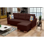 Kotna sedežna garnitura DAŠA . Kotna sedežna garnitura DAŠA je sedežna s stilom skandinavskega sloga. Dobavljiva v različnih barvah tkanine. Garnitura