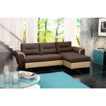 Kotna sedežna garnitura ENEJ 2 . Kotna sedežna garnitura ENEJ 2 je zelo praktična in funkcionalna. Narejena je v kombinaciji kvalitetnega umetnega usnja in