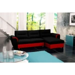 Kotna sedežna garnitura ENEJ 2 . Kotna sedežna garnitura ENEJ 2 je zelo praktična in funkcionalna. Narejena je v kombinaciji kvalitetnega umetnega usnja in