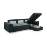 Kotna sedežna garnitura EVEREST . Kotna sedežna garnitura EVEREST je praktična ter udobna. Na voljo je v zeleni barvi oblazinjenja. Sedežni je potrebno